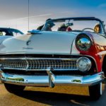 clean classic car