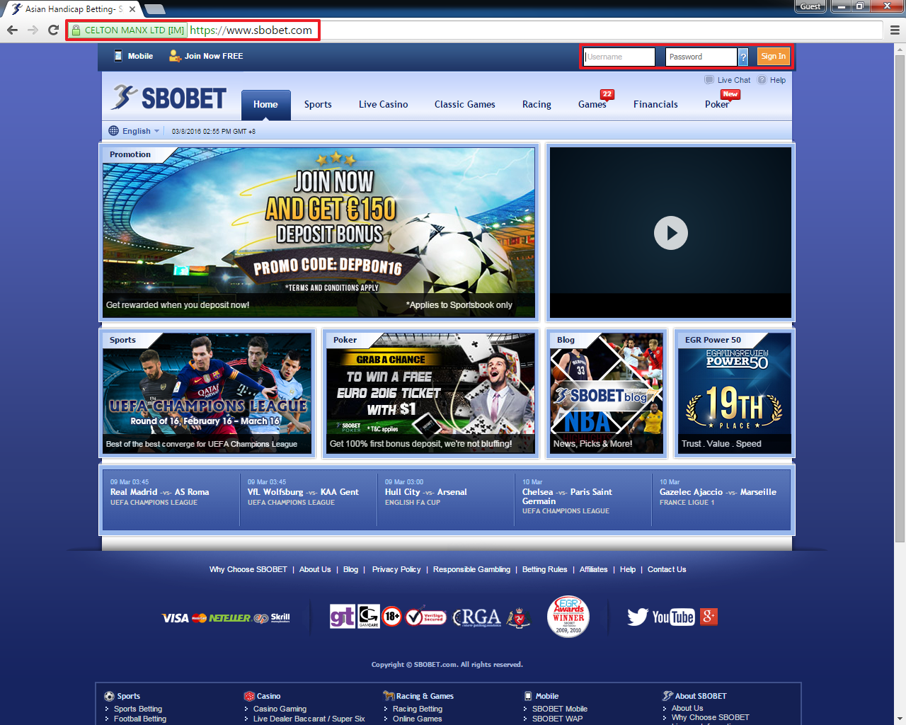 SBOBET